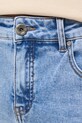 Jeansy męskie slim z efektem sprania niebieski RW25-SJM305