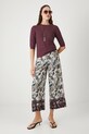 Spodnie damskie culottes wzorzyste RW25.SPD103 multicolor RS26