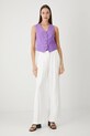 Kalhoty dámské wide leg bílá RW25.SPD200