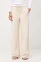 Tepláky dámské wide leg RW25-SPD307 béžová RW25