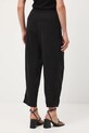 Odzież Spodnie damskie slouchy z lyocellu RW25-SPD400 czarny