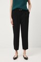Spodnie damskie chino gładkie RW25-SPDB02 czarny RW25