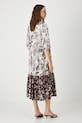 Odzież Sukienka midi z wiskozy wzorzysta RW25.SUD102 multicolor