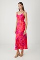 Sukienka maxi z wiskozy RW25-SUD208 multicolor RW25