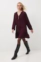 Medicine sukienka RW25-SUD703 bordowy