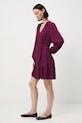 Medicine sukienka RW25-SUD903 bordowy RW25