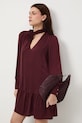 Medicine sukienka RW25-SUDC05 bordowy RW25