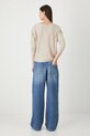 Medicine sweter RW25-SWD020 beżowy RW25