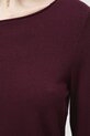 Sveter dámsky s viskózou RW25-SWD033 burgundské