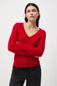 Medicine sweter RW25-SWD052 czerwony RW25
