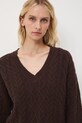 Medicine sweter brązowy RW25-SWD073