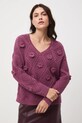 Medicine sweter fioletowy RW25-SWD502
