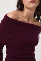 Medicine sweter RW25-SWD504 bordowy