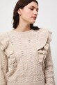 Medicine sweter beżowy RW25-SWD508