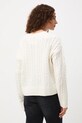 Odzież Sweter damski z warkoczowym splotem RW25-SWD609 beżowy