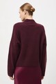 Odzież Medicine sweter z domieszką wełny RW25-SWD703 bordowy