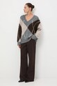 Medicine sweter z domieszką wełny RW25-SWD806