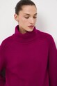 Medicine sweter z wełny merino różowy RW25-SWD812