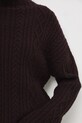 Sweter damski z warkoczowym splotem RW25-SWD817