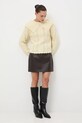 Medicine sweter RW25-SWD822 żółty RW25