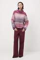 Medicine sweter z domieszką wełny RW25-SWD913 multicolor RW25