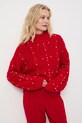 Medicine sweter czerwony RW25-SWDA01