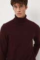 Medicine sweter bawełniany brązowy RW25-SWM072