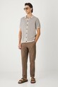 Kardigan bawełniany męski z fakturą RW25.SWM101 multicolor RS26