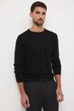 Medicine sweter wełniany RW25-SWM701 czarny