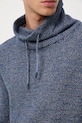Sweter bawełniany męski melanżowy RW25-SWM713 niebieski