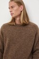 Medicine sweter RW25-SWM805 brązowy