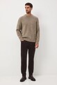 Medicine sweter RW25-SWM909 brązowy RW25