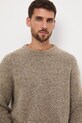 Medicine sweter RW25-SWM909 brązowy