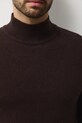 Sweter męski melanżowy RW25-SWMB03 brązowy