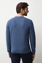 Oblečenie Sveter s prímesou vlny s textúrou RW25-SWMB11 modrá