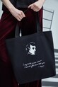Torba bawełniana z kolekcji Narodowy Instytut Fryderyka Chopina x Medicine mieści A4 czarny RW25-TCM750