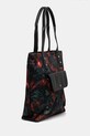 Torebka damska wzorzysta RW25-TOD308 czarny RW25