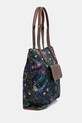 Torebka damska wzorzysta RW25-TOD308 czarny RW25