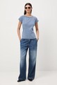 Medicine t-shirt bawełniany RW25-TSD040 niebieski RW25