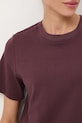 Bavlněné tričko Medicine RW25-TSD041 burgundské