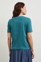 Oblečení Bavlněné tričko dámské s elastanem, interlock RW25-TSD102 tyrkysová