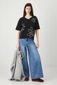 Medicine t-shirt bawełniany RW25-TSD107 czarny RS26