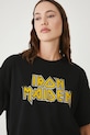 T-shirt bawełniany damski Iron Maiden czarny RW25.TSD171