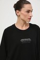 T-shirt bawełniany damski z kolekcji Science – Words of Wisdom RW25-TSD353 czarny