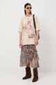 Medicine t-shirt bawełniany RW25-TSD400 beżowy RW25