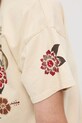 Medicine t-shirt bawełniany RW25-TSD401 beżowy