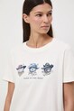 Medicine t-shirt beżowy RW25-TSD404