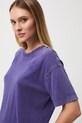 T-shirt bawełniany damski z kolekcji Tajemniczy Świat Medicine RW25-TSD550 fioletowy
