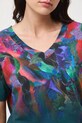 T-shirt bawełniany damski z elastanem z kolekcji Tajemniczy Świat Medicine RW25-TSD551