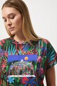 T-shirt bawełniany damski z kolekcji Tajemniczy Świat Medicine RW25-TSD553 multicolor RW25